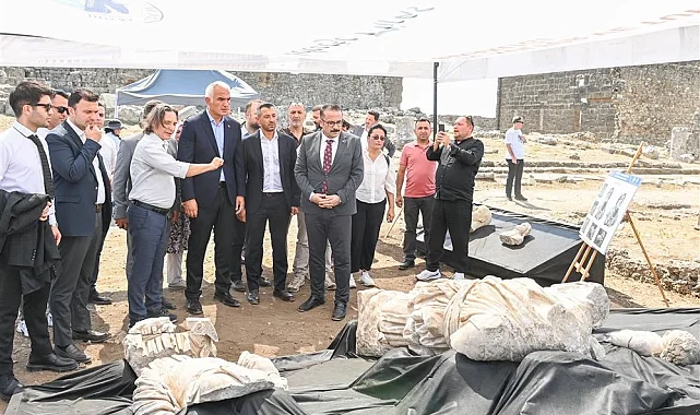 Aspendos'ta kazılar 6,5 kat büyüdü