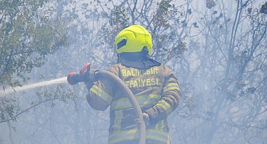 Balıkesir İtfaiyesi'nden bölge yangınlarına güçlü destek