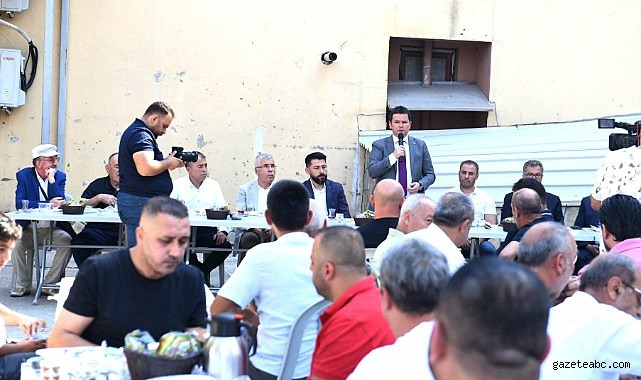 Başkan Aydın halkın dertlerini dinleyerek çözümler üretiyor