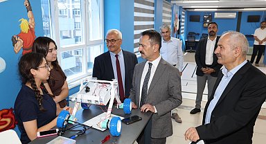 Başkan Büyükgöz Vali Aktaş'a projelerini yerinde tanıttı