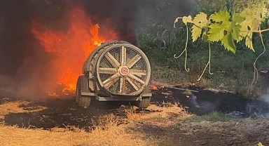 Bursa'da Korkutan Yangın!