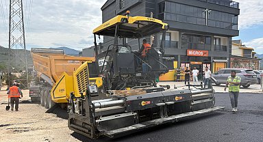 Bursa Gemlik Belediyesi'nden Umurbey'e asfalt hamlesi