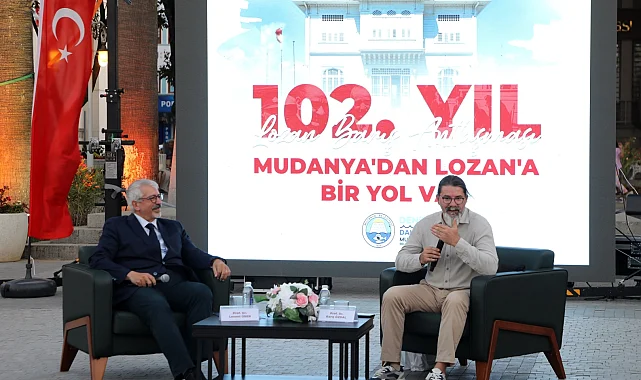 Bursa Mudanya'da tarihi meydandan özel söyleşi