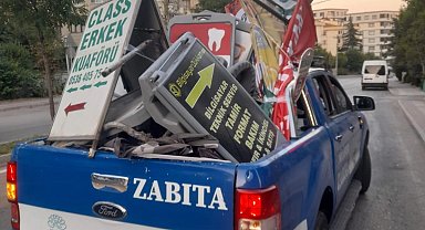 Bursa Nilüfer'de izinsiz afişlere geçit yok