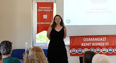 Bursa Osmangazi'de kadınlara özel sağlıklı yaşam buluşması