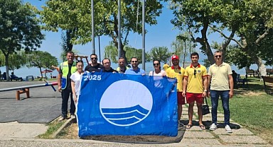 Bursa sahillerinde ‘Mavi Bayrak’ dalgalanıyor