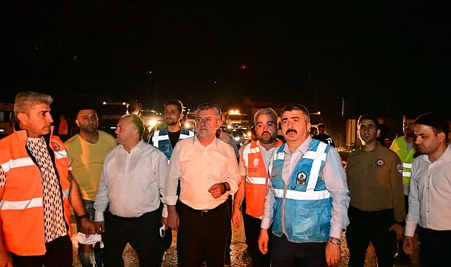 Bursa'da yangın felaketine 'Yıldırım' müdahale