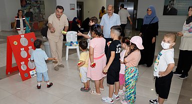 Bursa'dan lösemili çocuklara moral