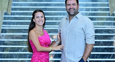 Ceyda Ateş ve eşi birlikte ilk kez kamera karşısında