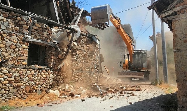 Daha güvenli bir Osmangazi için metruk binalar yıkılıyor
