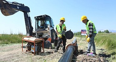 DESKİ'den Kale'ye temiz ve sürekli içme suyu hattı