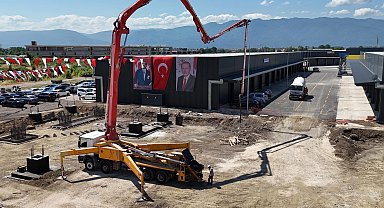 Düzce'de Beltaş Sanayi Sitesi'nin yeni etaplarına temel