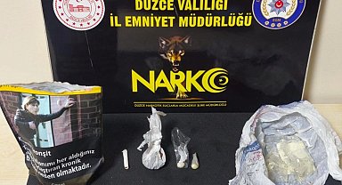 Düzce'de uyuşturucuya 1 tutuklama
