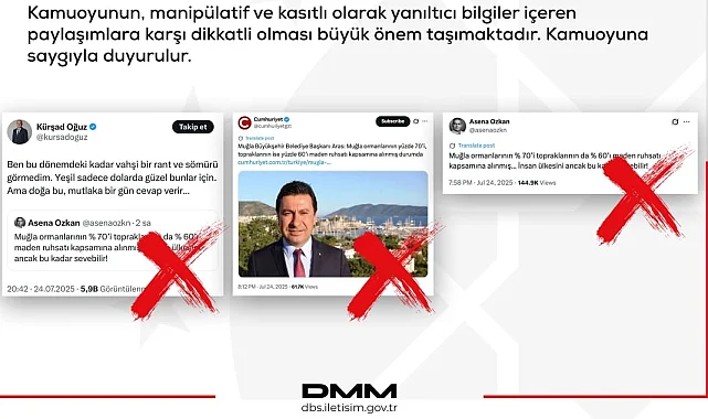 Enerji Bakanlığı'ndan Muğla'daki maden iddialarına yalanlama
