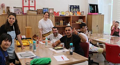 Engelsiz hobi atölyelerinde yaz dönemi başladı