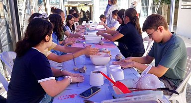 Gölcüklü çocuklar ve gençlerle sanat dolu 3 gün