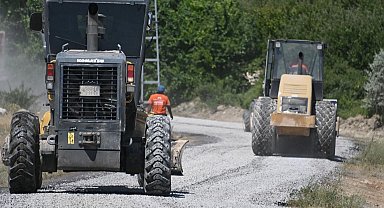 Gülnar kırsalında ulaşımın kalitesi artıyor