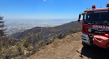 Hatay'daki orman yangını kontrol altında