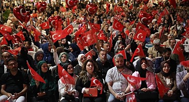 İnegöl, 15 Temmuz’un 9. yılında demokrasi için yine meydanlarda