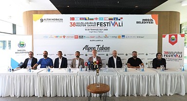 İnegöl'de 38. Uluslararası Kültür Sanat Festivaline Geri Sayım