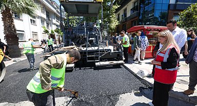 İstanbul Bakırköy'de Şenlikköy'ün yolları yenilendi