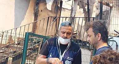 İzmir Büyükşehir yangın bölgelerinde seferber oldu