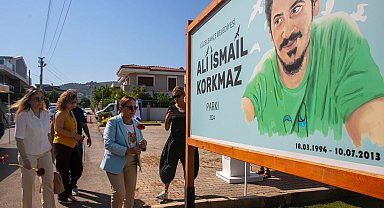 İzmir Güzelbahçe'de anlamlı anma