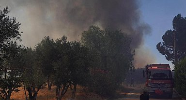 İzmir İtfaiyesi Çeşme Ildır için teyakkuza geçti