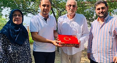 İzmit Belediyesi gazilerimize vefa ziyaretlerine devam ediyor