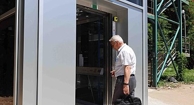 İzmit Tren Garı'ndaki asansör hizmete alındı