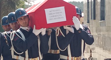 Keşan'da Jandarma Astsubay Erkan Özkan'a son görev