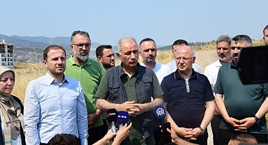 Kestel'de Orman Yangınına Karşı Örnek Mücadele