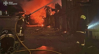 Kiev'de Şiddetli Hava Saldırısı