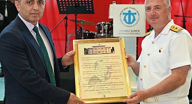 Kocaeli Büyükşehir'e anlamlı plaket