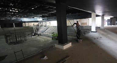 Kocaeli Çayırova'nın spor tesisi hızla ilerliyor