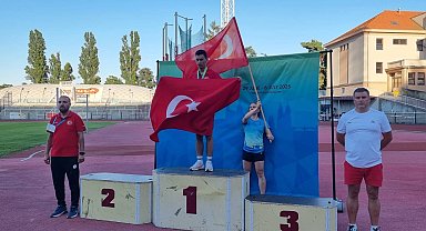Konya Meramlı 'Muhammed Eren Uysal' Avrupa Şampiyonu oldu