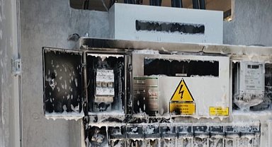 Kumluca Adrasan'da trafo patladı!