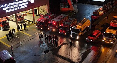 Manisa'daki orman yangınına Sakarya'dan destek