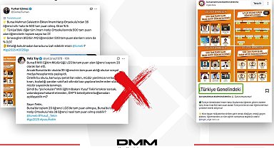 MEB'den Bursa'daki LGS iddialarına yalanlama!