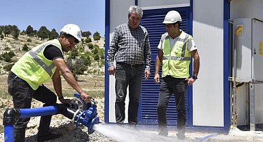 MESKİ, Güzeloluk Mahallesi'nde su teminini güvence altına aldı