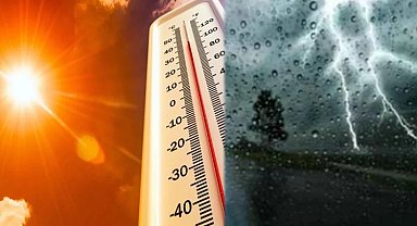 Meteoroloji'den Doğu Karadeniz'e sel, batıya sıcak uyarısı