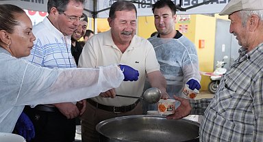 Muğla Milas'ta bereketli ikram