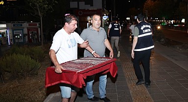 Nilüfer’de seyyar satıcı operasyonu