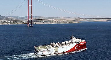 'Oruç Reis' tarihi görevden Mavi Vatan'a döndü