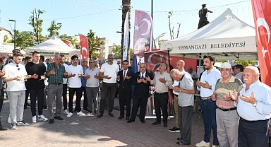Osmangazi’de aşure kazanları kardeşlik için kaynadı