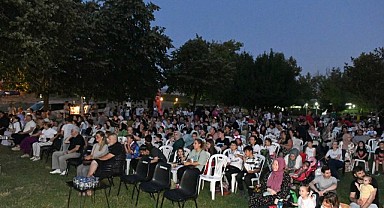 Osmangazi’de çocuklar açık hava sinemasında buluştu