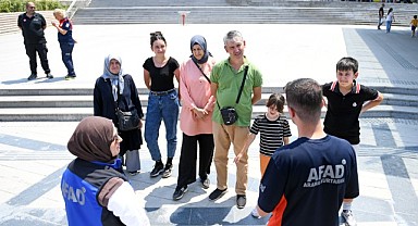 Osmangazi’de gerçek gibi deprem eğitimi