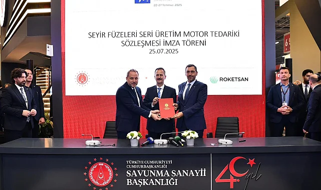 Roketsan'dan IDEF'te yeni imzalar