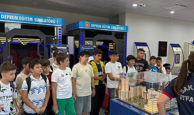 Sakarya'da afet bilinci yaşayarak kazandırılıyor