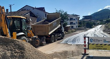 Sakarya'da Karamürsel Ereğli Mahallesi'nde yeni yol konforu